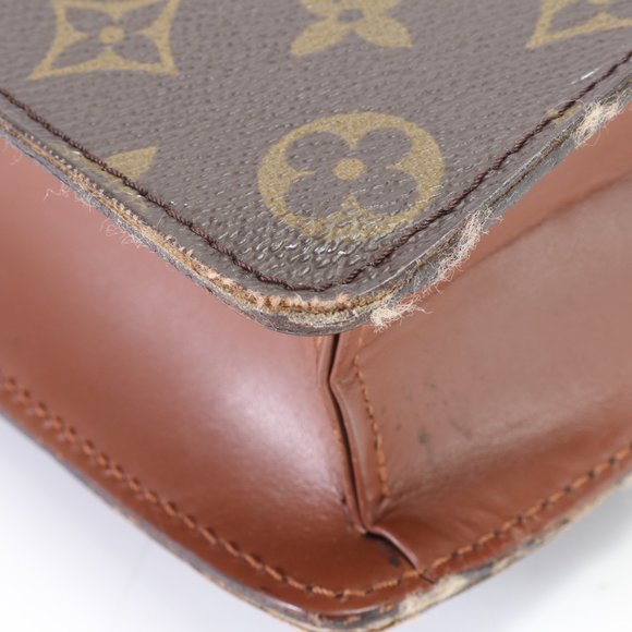 Louis Vuitton Monogram Porte Document Bandouliere M53338 Bag Shoulder Men's - Picture 7 of 14